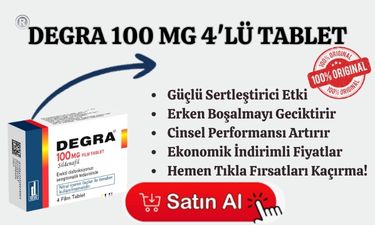 Degra 100 mg fiyat